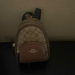 Mini coach signature, keychain, backpack